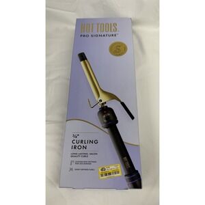 Hot Tools 1 "  Curling Iron for Beginners Long-Lasting Results up to 430℉